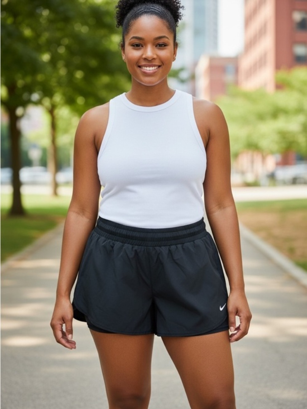 Nike Black Women's Athletic Shorts